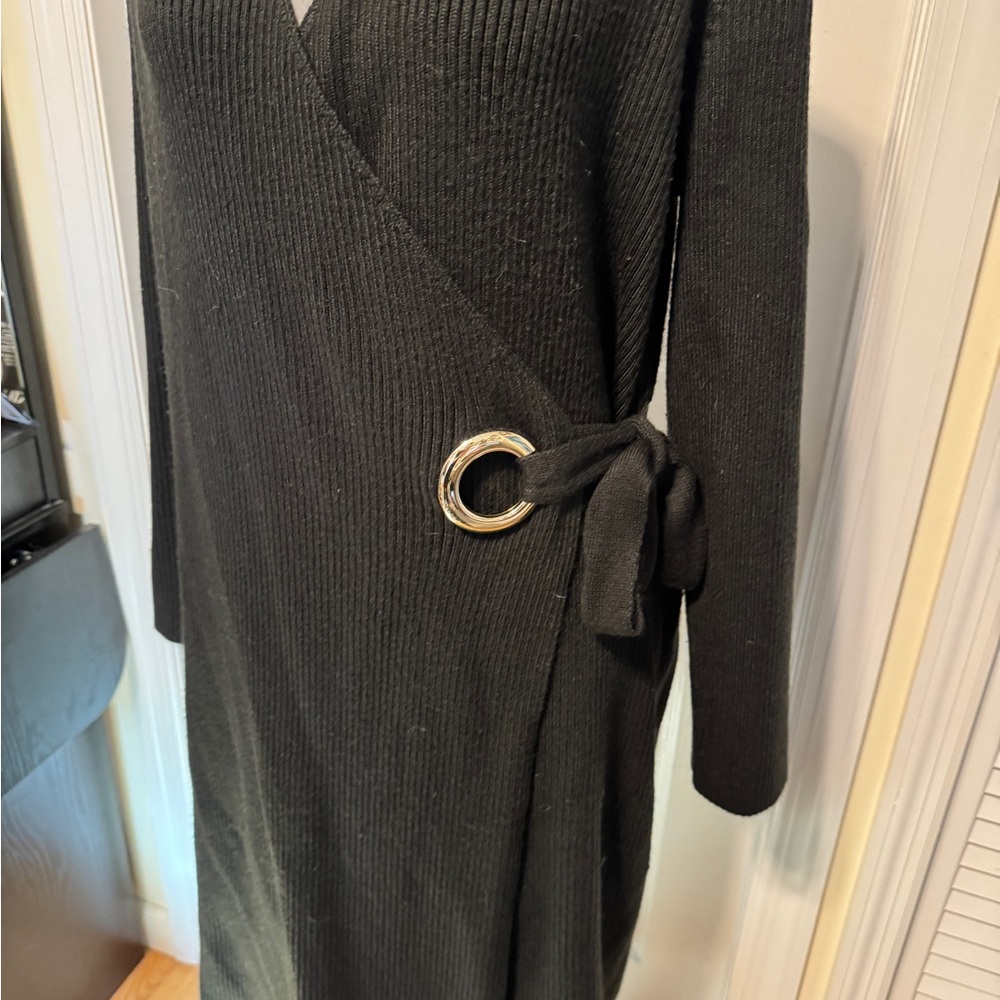 Monroe and Main Faux Wrap Sweater Dress XL - Picture 3 of 8